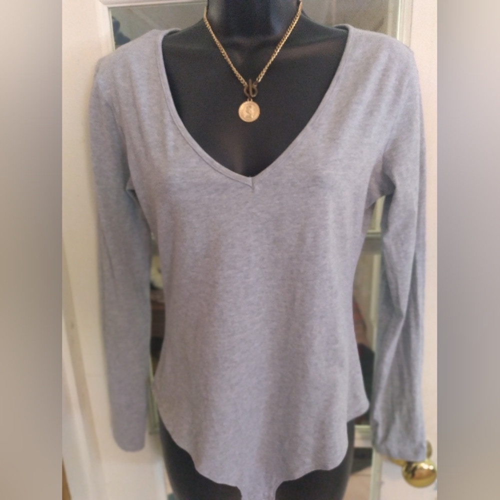 EUC Mangdiup Heather Gray Bodysuit
